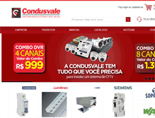 Tablet Screenshot of condusvale.com.br